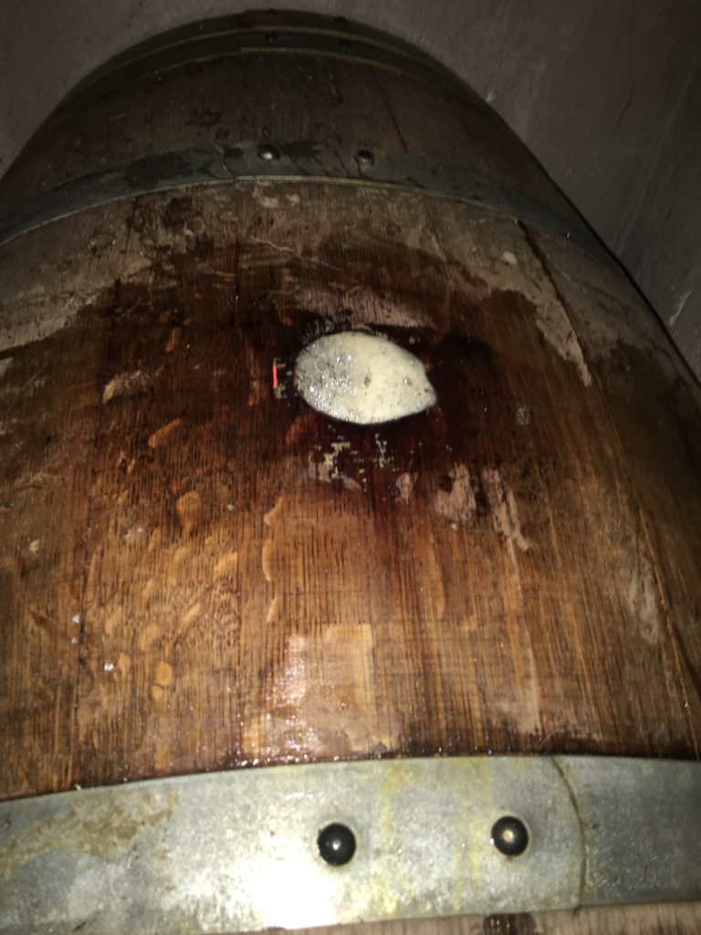 Barrel full to the top!